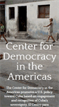 Mobile Screenshot of democracyinamericas.org